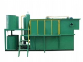 Advection type air floatation precipitation machine